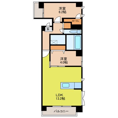 THE MUSE 栗山の物件間取画像